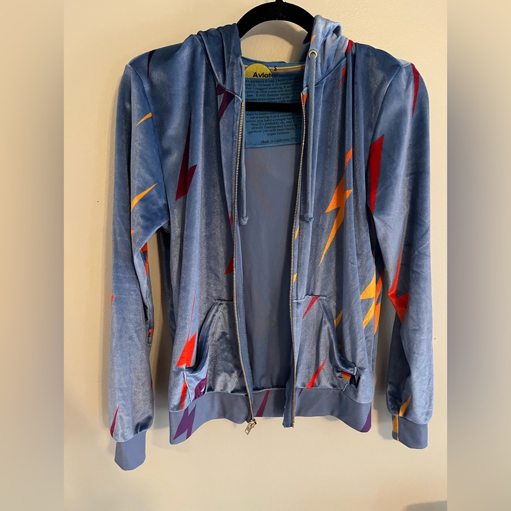 Aviator Nation zip up jacket